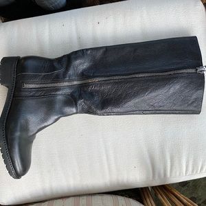 Via Spiga Tall Black Boots